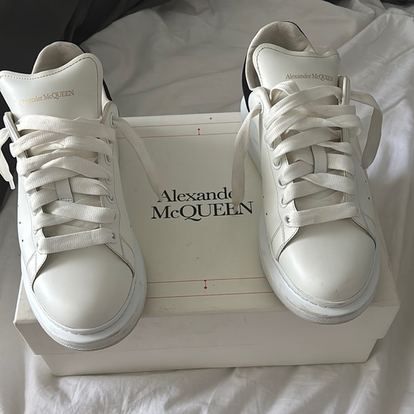 Alexander McQueen Classic White Sneakers